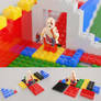 LEGO Kratos and random blocks