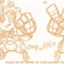 Chip n Dale as Mudflap n Skids