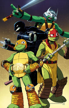 Nick TMNT in IWF costumes