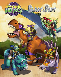 Half Shell Heroes Blast to the Past promo art