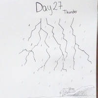 Inktober Day 27: Thunder