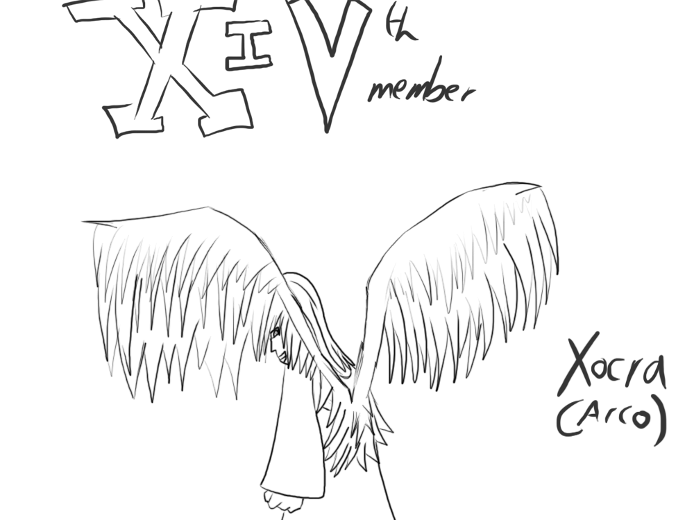 Lineart of Member XiV _Xocra_