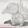 Art 2- sketch book drawing 4- Cyndaquil