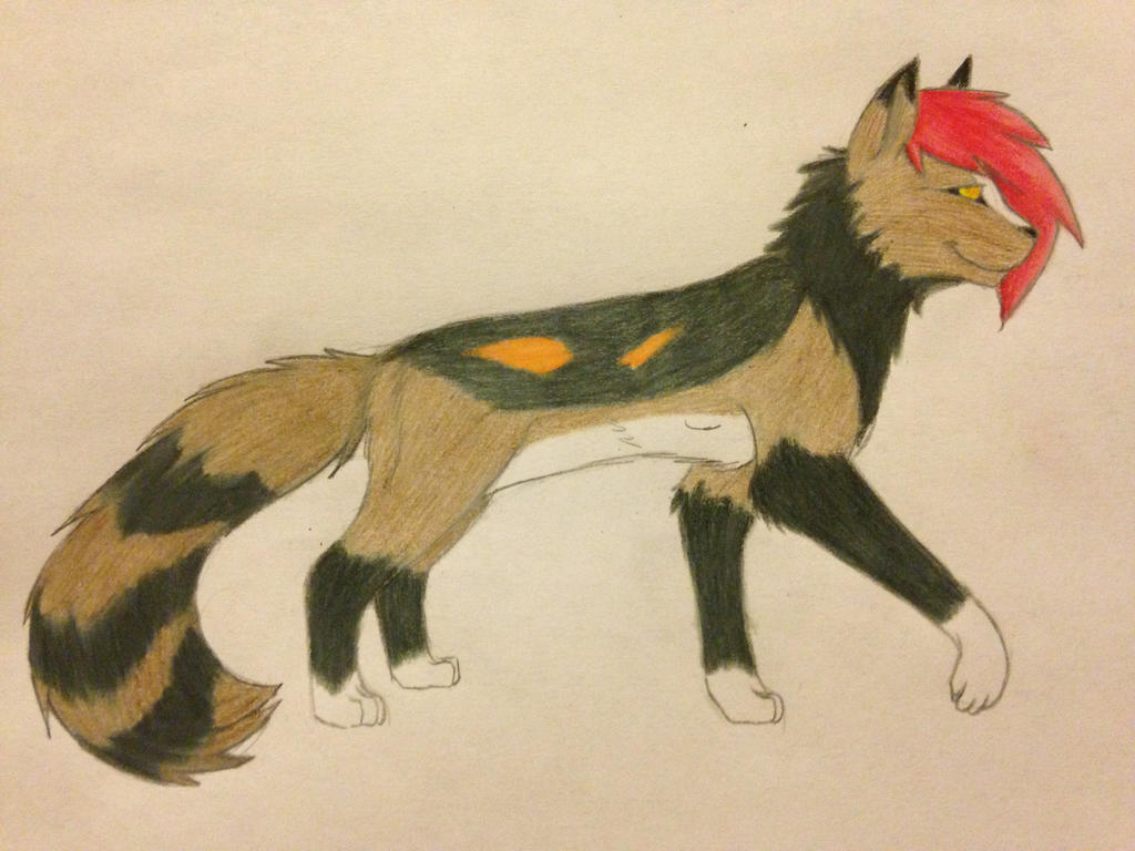 Give away - art trade 5 - coon tail