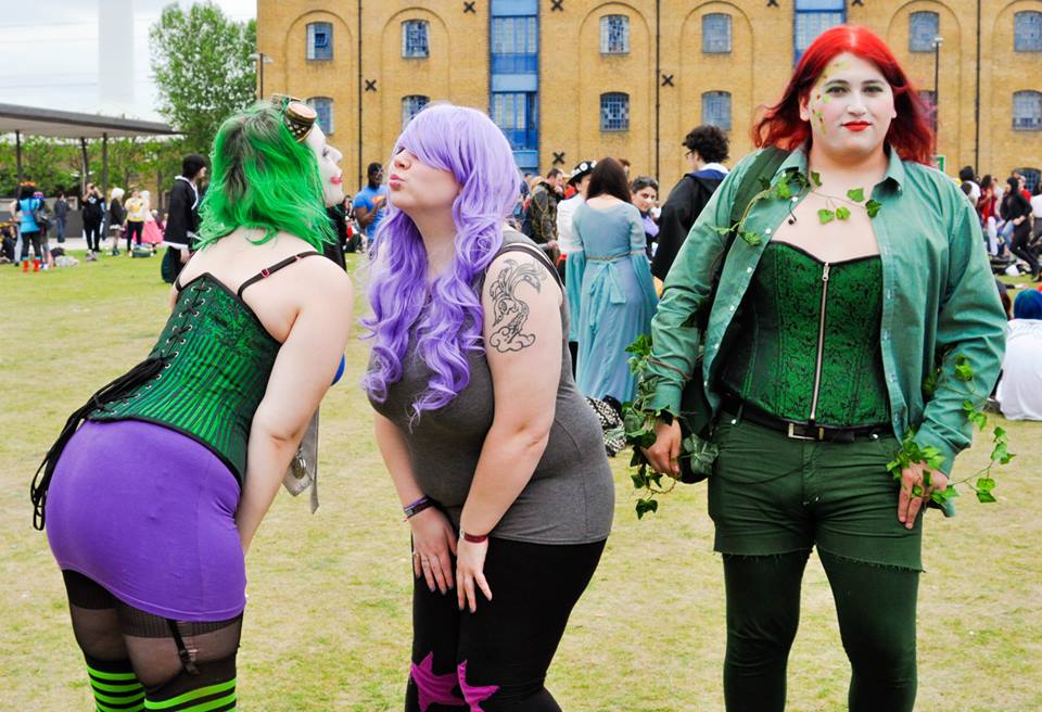 Amethyst, Poison Ivy + Joker Cosplay 1