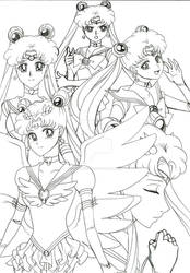 Many Forms Of Sailor Moon