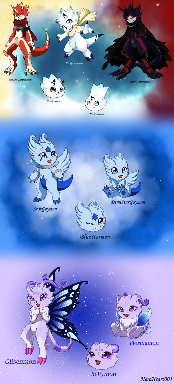 My Digimon OC'S 07 by HeroHeart001 on DeviantArt