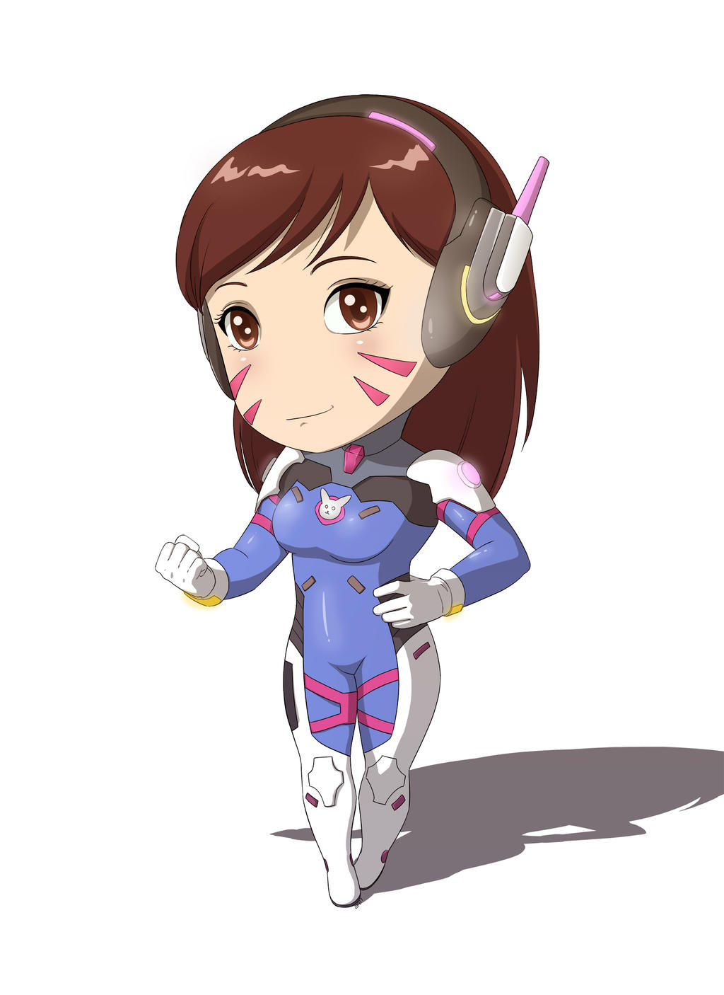 Dvachibi Sticker D-VA CHIBI by AryoAnggoro on DeviantArt