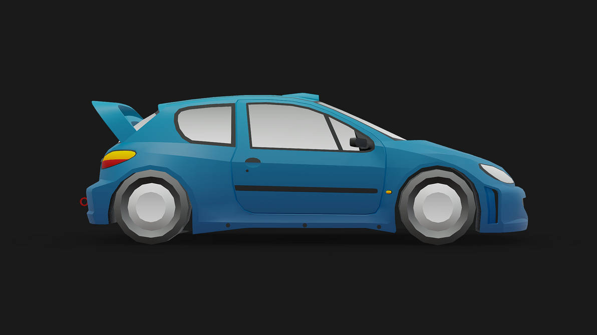 Peugeot 206 - Virtual tuning by JFMKdesing on DeviantArt