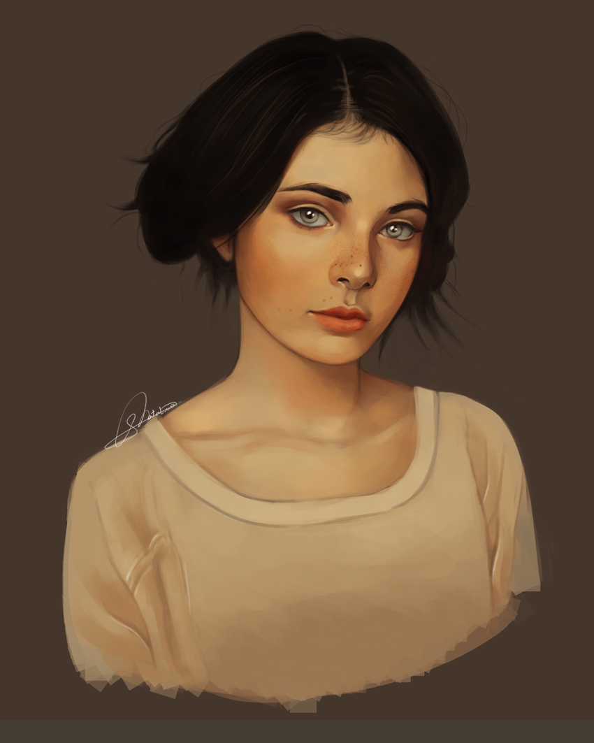 Painting exercise 02 (Portrait)