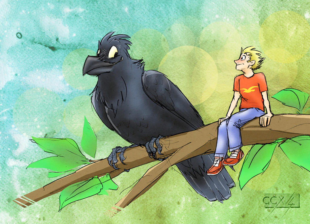 Sitting on a branch... Oh Yeah by TinyFeatherpants