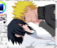 SasuNaru COMM progress