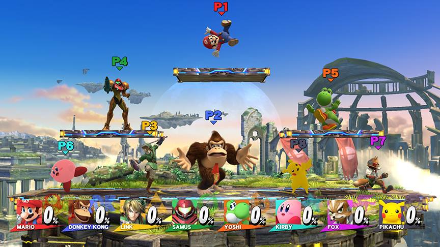 SSB4 taunt party