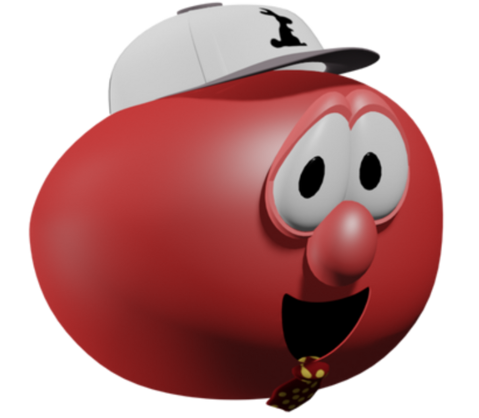 Bob The Tomato As Rack Render 1990s by gavinthesonic18 on DeviantArt