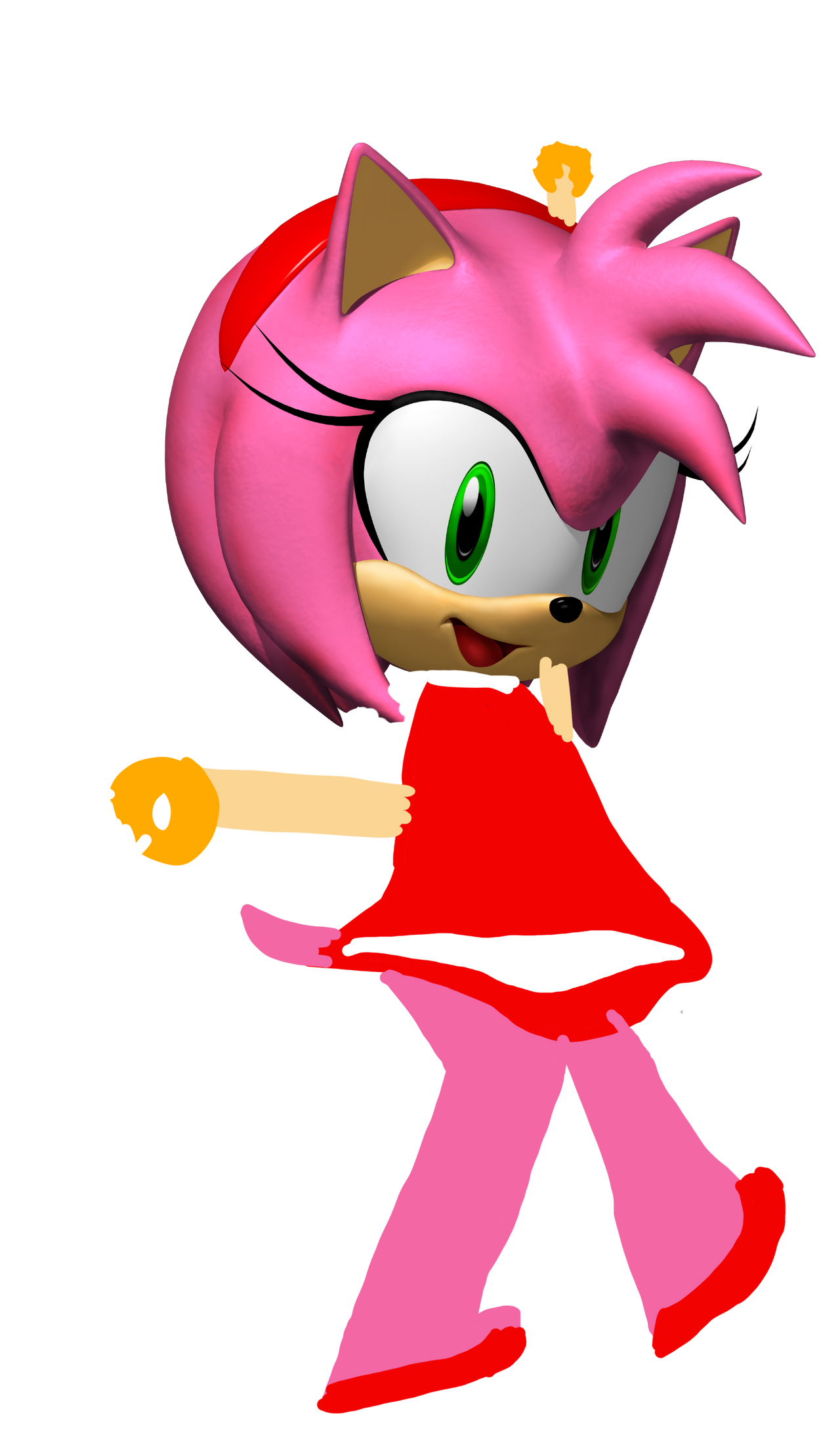 Sonic Heroes Amy Rose Gymnastics by gavinthesonic18 on DeviantArt