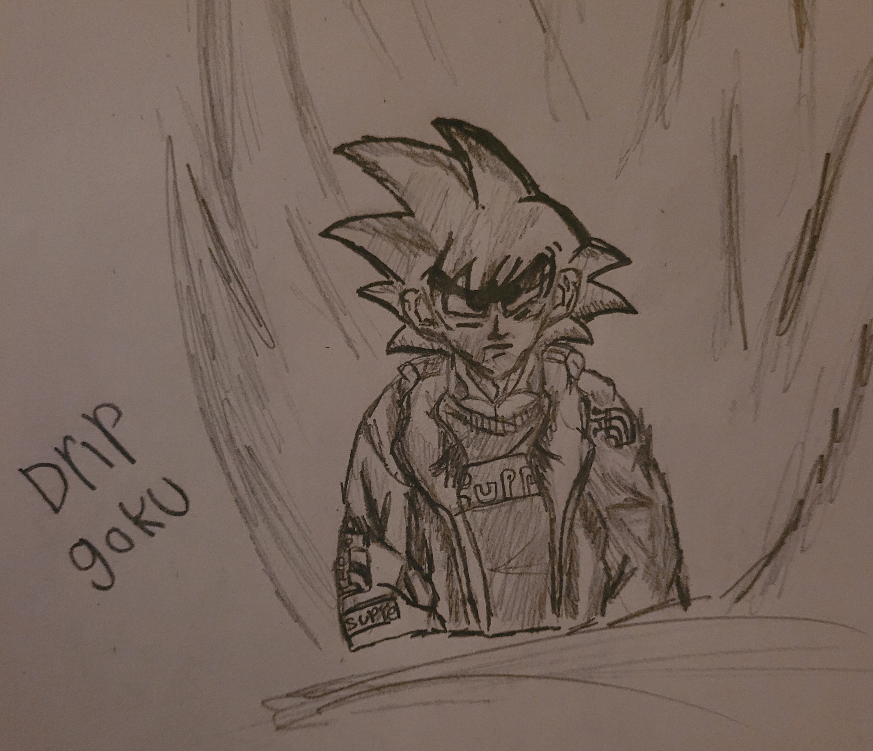 Drip goku by ULTIMATECHAMPIONS on DeviantArt