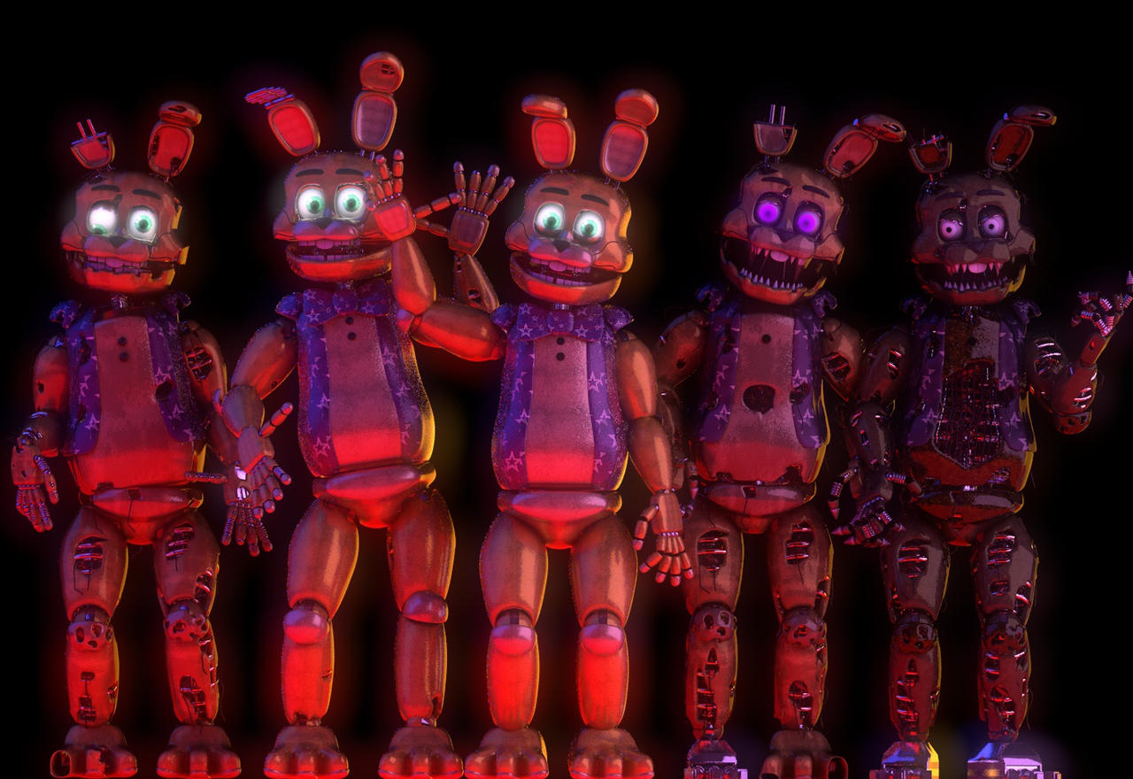 Spring Stage Fnaf Model (FNaF/c4d) FNaF Stylized Spring Pack showcase by Ignilux on DeviantArt