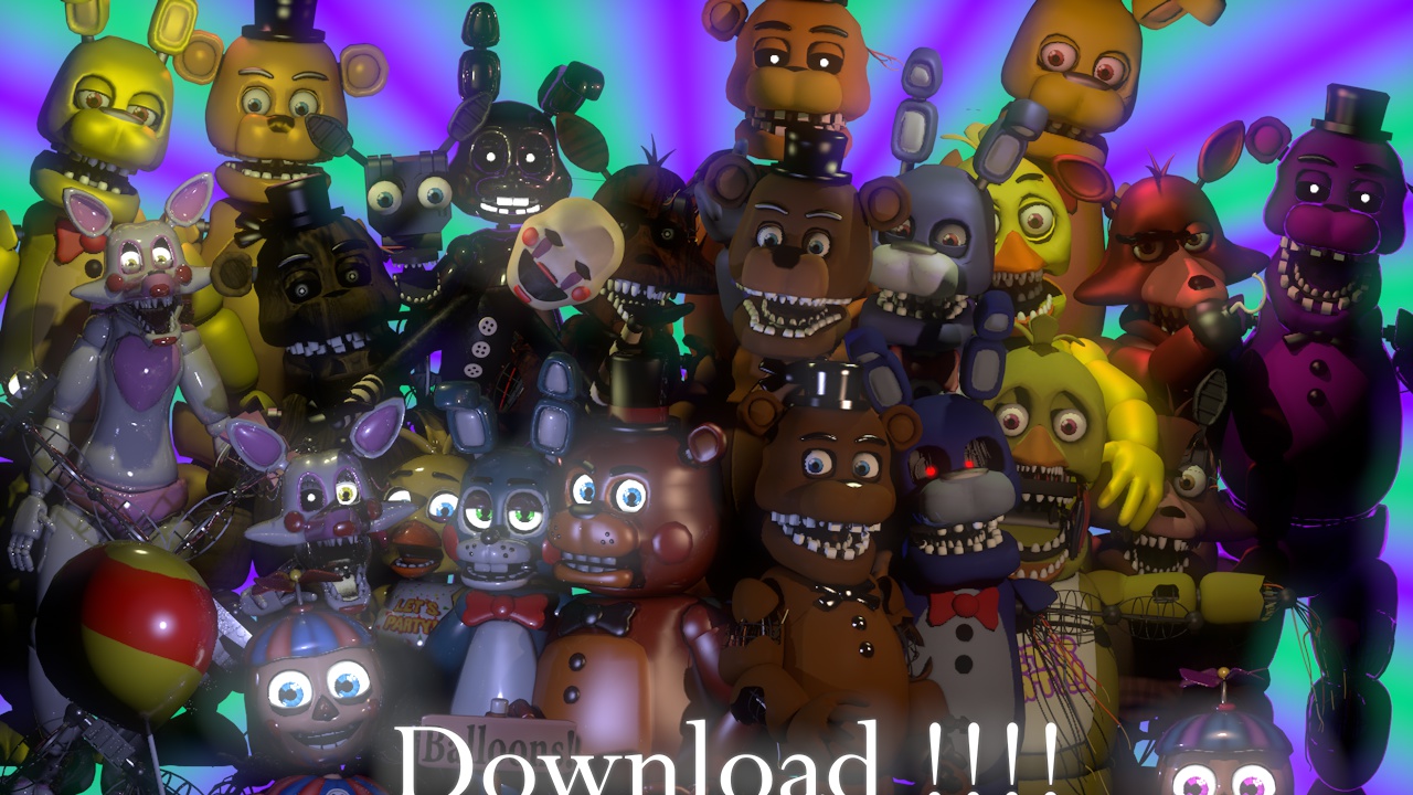 Cinema 4D Fnaf Models