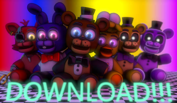 Progres For Fnaf 1 Stylized Map For C4d (complete) by Ignitedbonnie496 on  DeviantArt