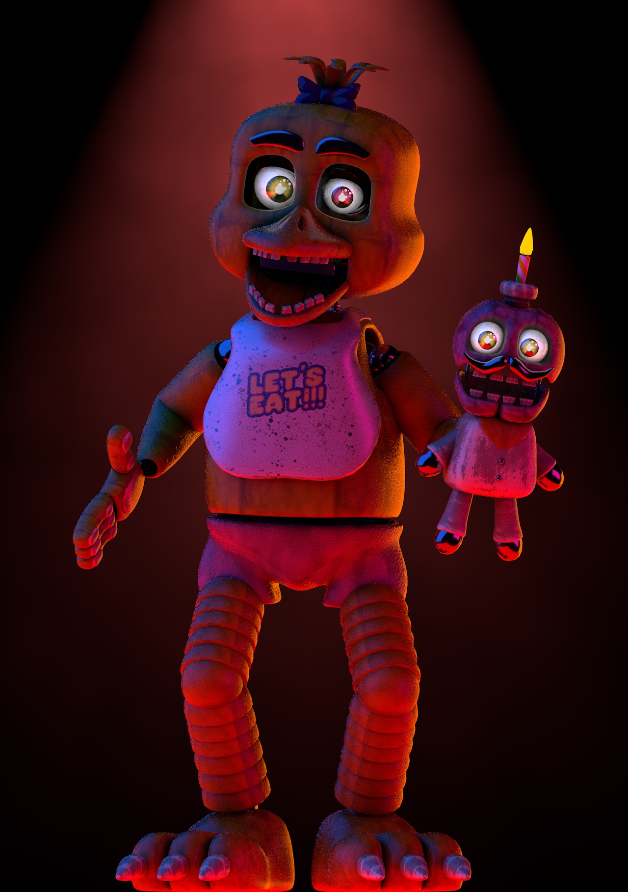 Fnaf 6 Extras: Funtime Chica by WFreddyProductions on DeviantArt