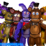 (c4d/fnaf) Fnaf stylized 1 gang showcase