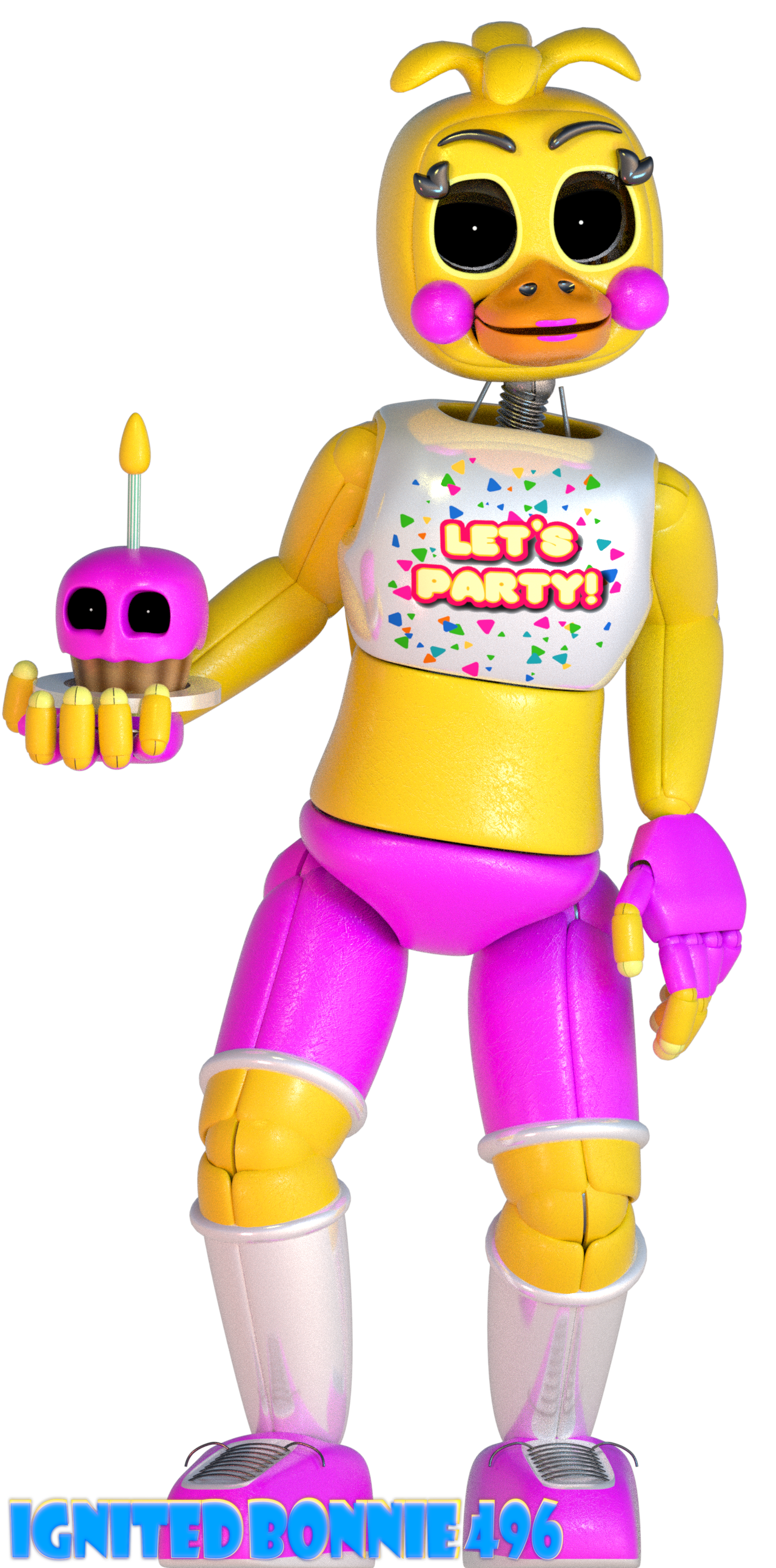 Nightmare Funtime Chica by HeroGollum on DeviantArt