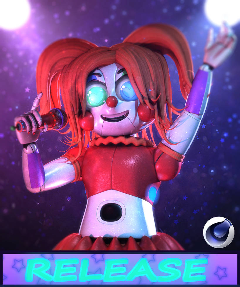 c4d FNaF Stylized Circus Baby Release By Ignilux On DeviantArt c4d-fnaf-stylized-circus-baby-release-by-ignilux-on-deviantart