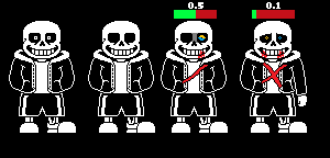 Pixilart - (Battle Sprite) [UnderTale Betrayer] Sans by Isas-Studio