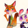 Judy Hopps and Nick Wilde 3 - Pawpsicles