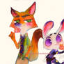 Judy Hopps and Nick Wilde 3 - Pawpsicles