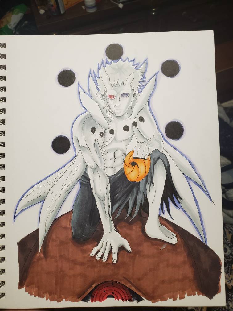 obito uchiha sage of the six paths by C4r1o5 on DeviantArt