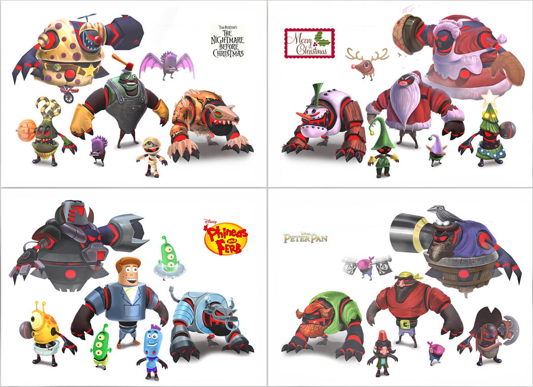 Disney Universe Bad Guy Concepts by SeanDonaldson on DeviantArt