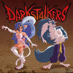 Darkstalkers Power Couple