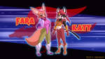 Star Fox: Fara and Katt by Dawgweazle