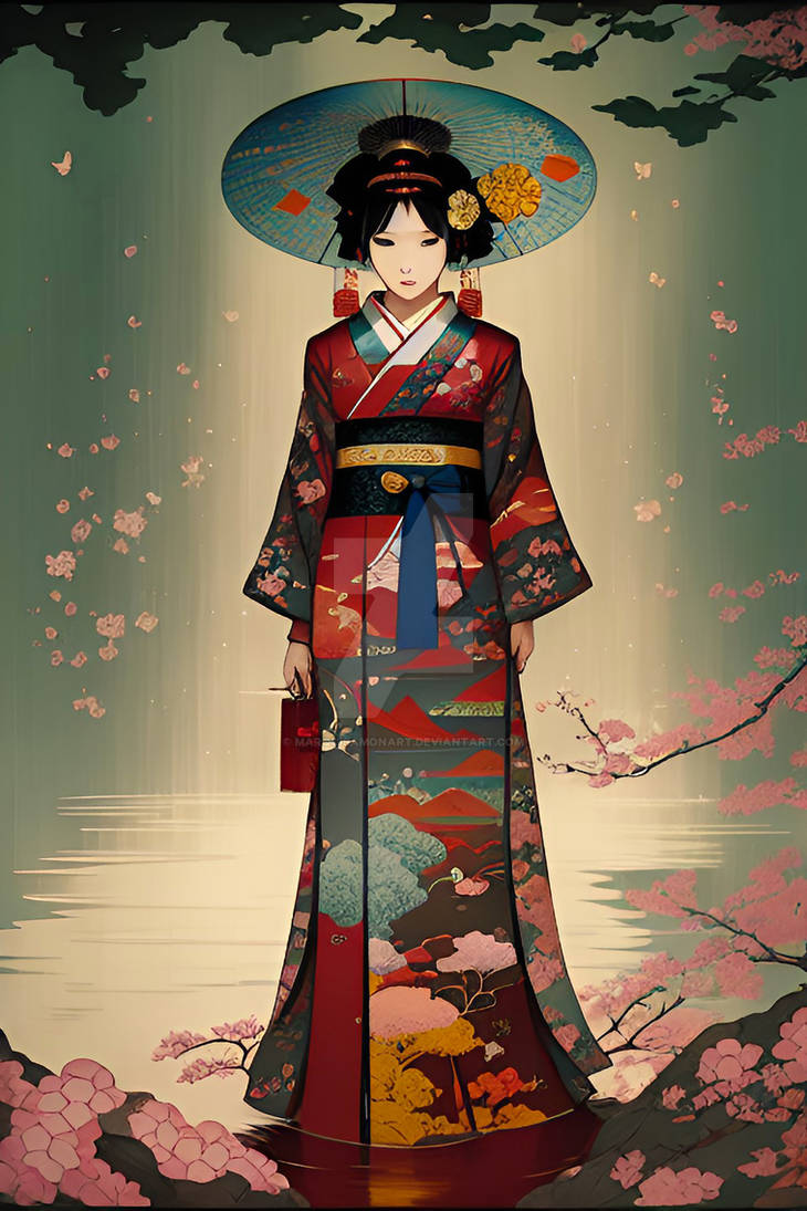 Geisha - Cover Art by MarquisAmonArt on DeviantArt