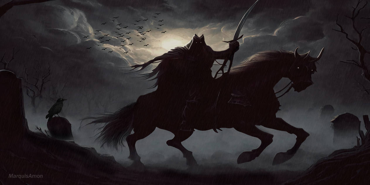 Dark Rider by MarquisAmonArt on DeviantArt