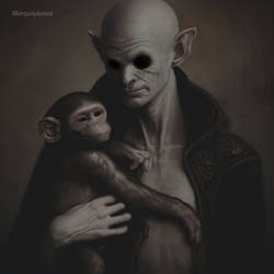 My Fathers Monkey by MarquisAmonArt