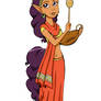 Anthropomorphic Saffron Masala