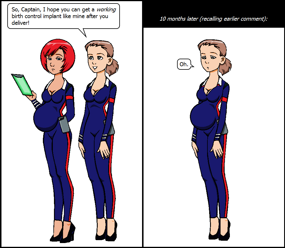 Pregnant comeuppance by amiwakawaiidesu on DeviantArt