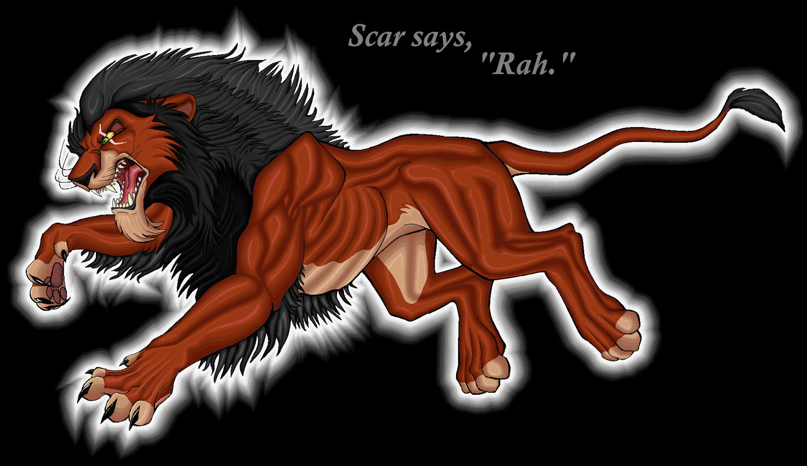 Scar Says Rah by TheRaevyn13