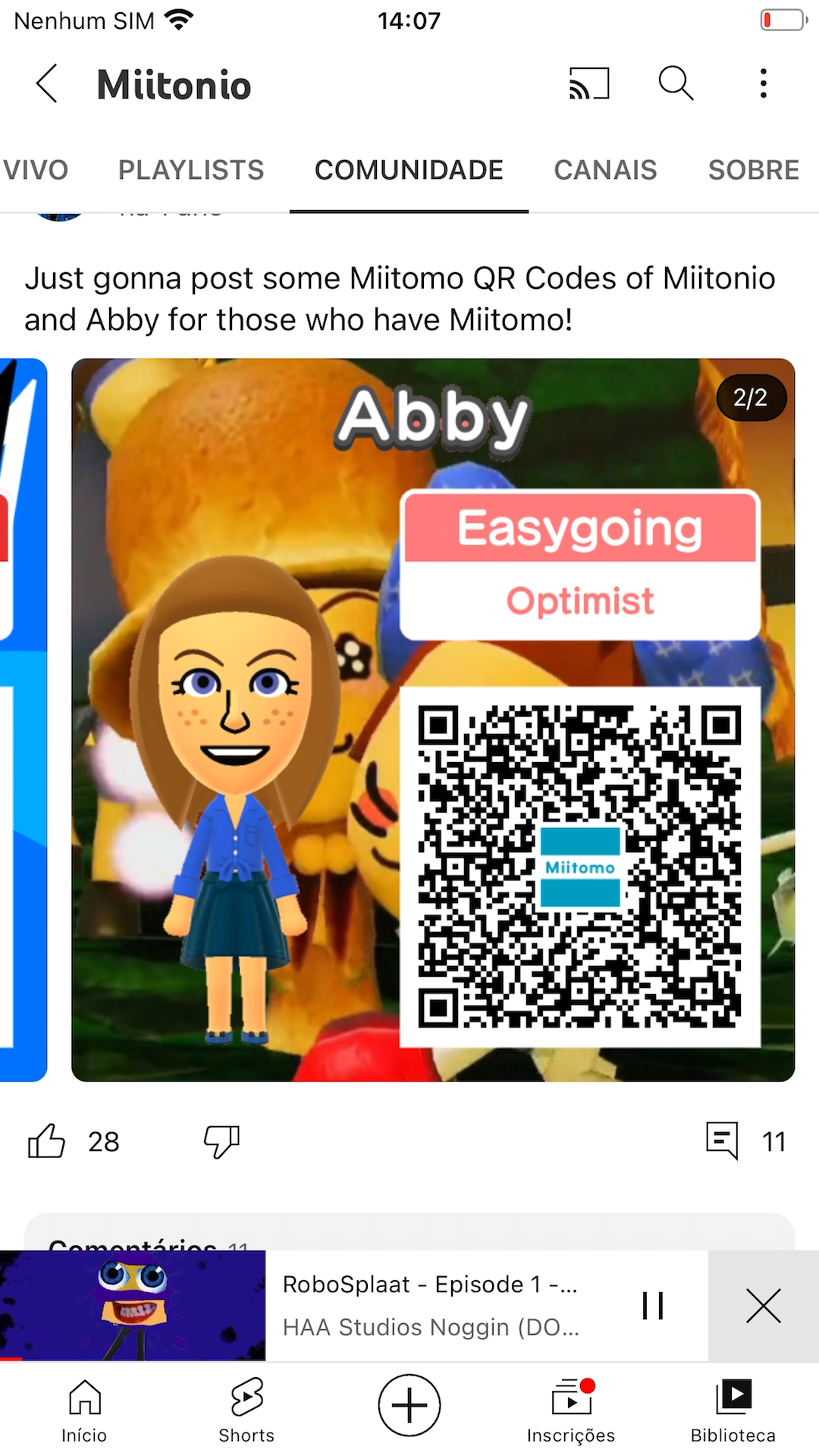 Abby Mii QR Code by MyGlrandma on DeviantArt