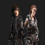 Gears of War: Hiccup and Valka