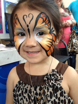 Monarch Butterfly Mask