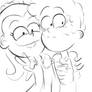 Benny and  Luan Doodle