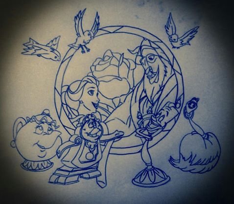 Beauty And The Beast Tattoos Ideas Beauty And The Beast Tattoos Ideas