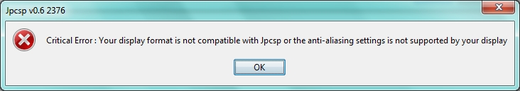 JPCSP Probleemm