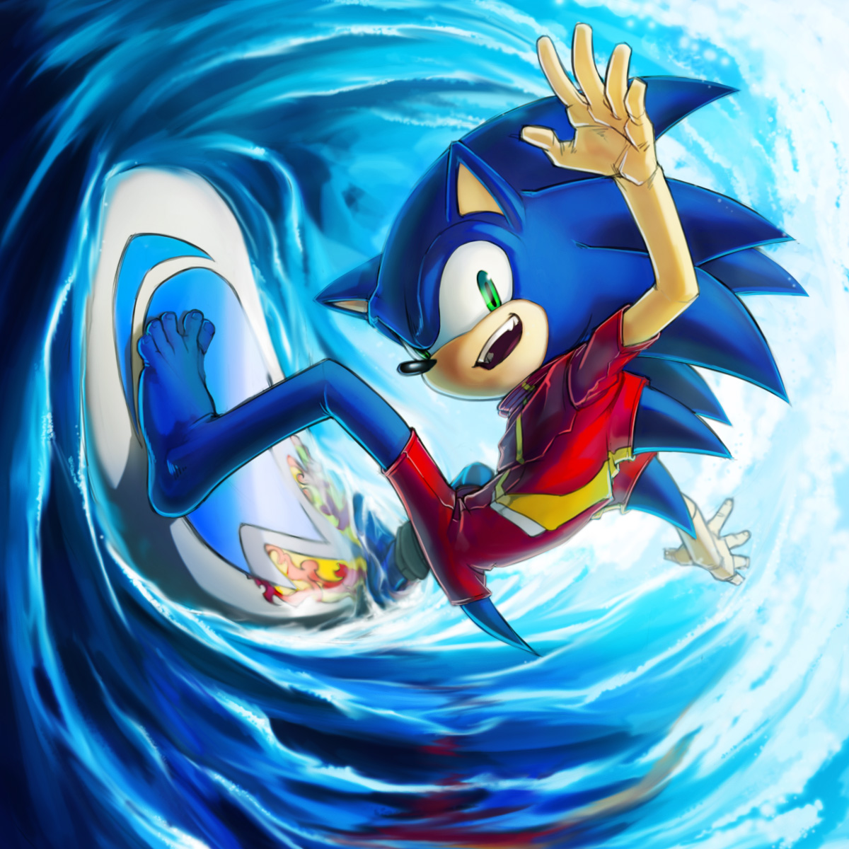 Sonic by inualet on DeviantArt  Sonic, Sonic and shadow, Sonic boom