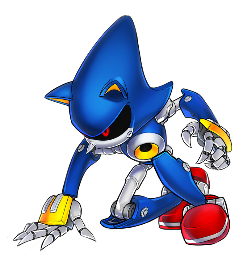 Metal Sonic by Fentonxd on deviantART