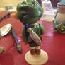 Link side view chess piece