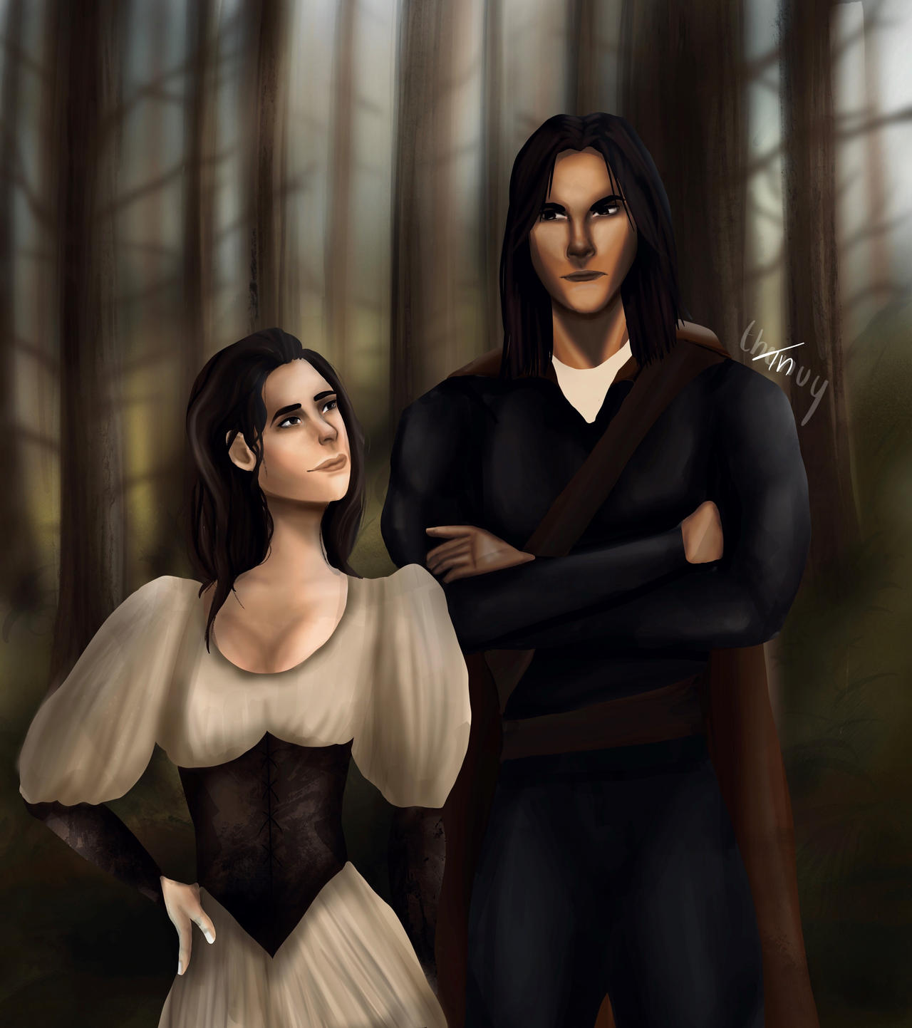 Lorcan and Elide by thenuyarts on DeviantArt